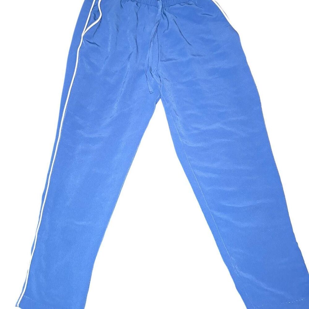 Monki Women's Blue and White Trousers